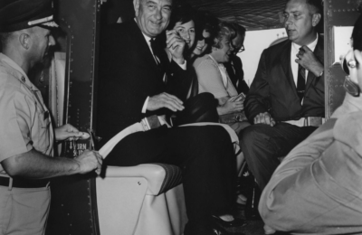 Lyndon B. Johnson in Houston